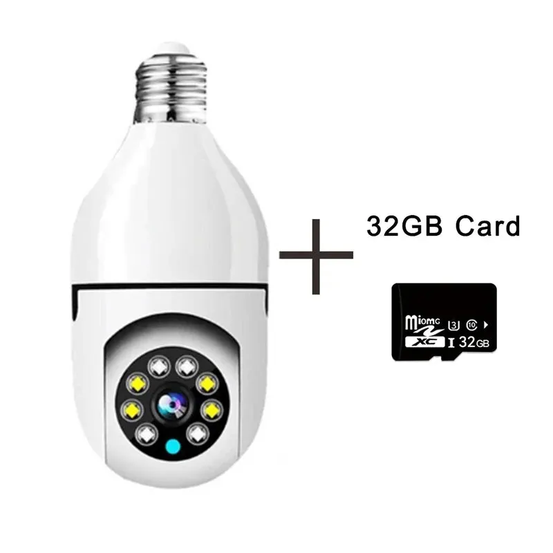 1080HD 360 Wireless Panoramic Home LED Bulb