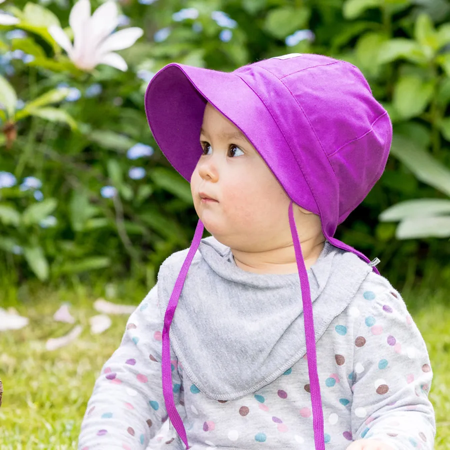 Amelie Sun Bonnet in 100% Organic Linen (6m-4y )