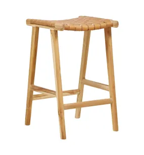 Bar Stool Woven - Tan