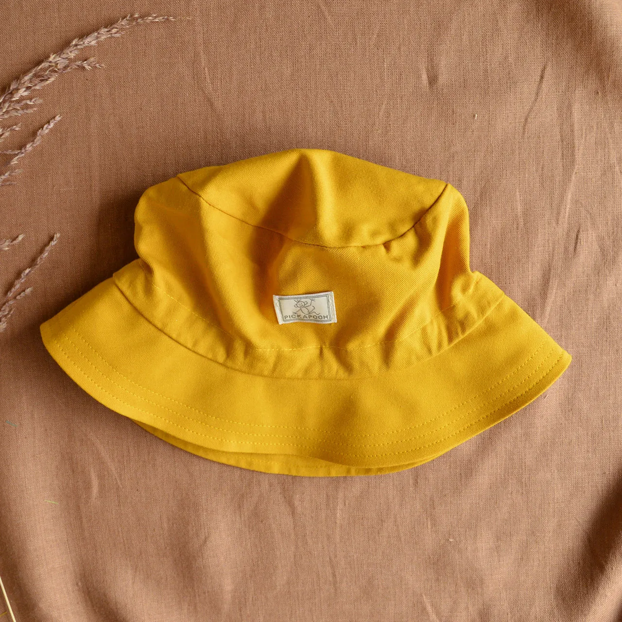 Bucket Hat in 100% Organic Cotton - UV60  (9m-8y )