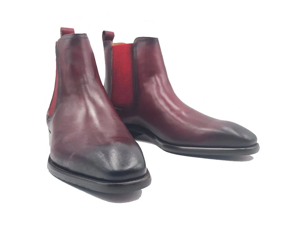 Calfskin Leather Chelsea Boot