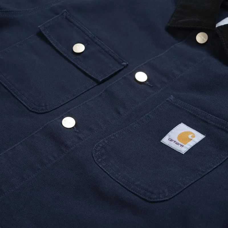 Carhartt Michigan Coat Dark Navy Rinsed