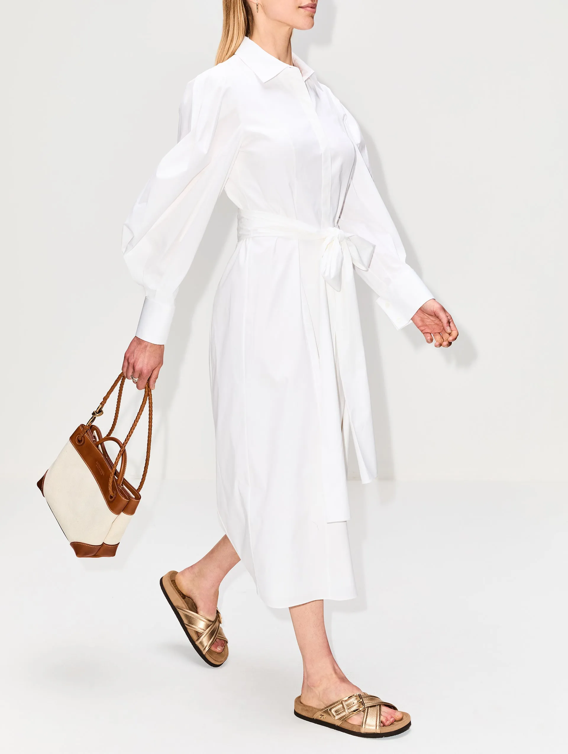 Column Shirtdress