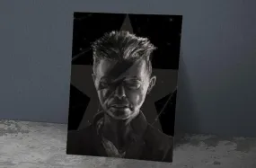 David Bowie Poster, Custom Music Print, Music Poster, Custom Poster, Home Decor, Wall Hangings, British Singer Canvas, David Bowie Art