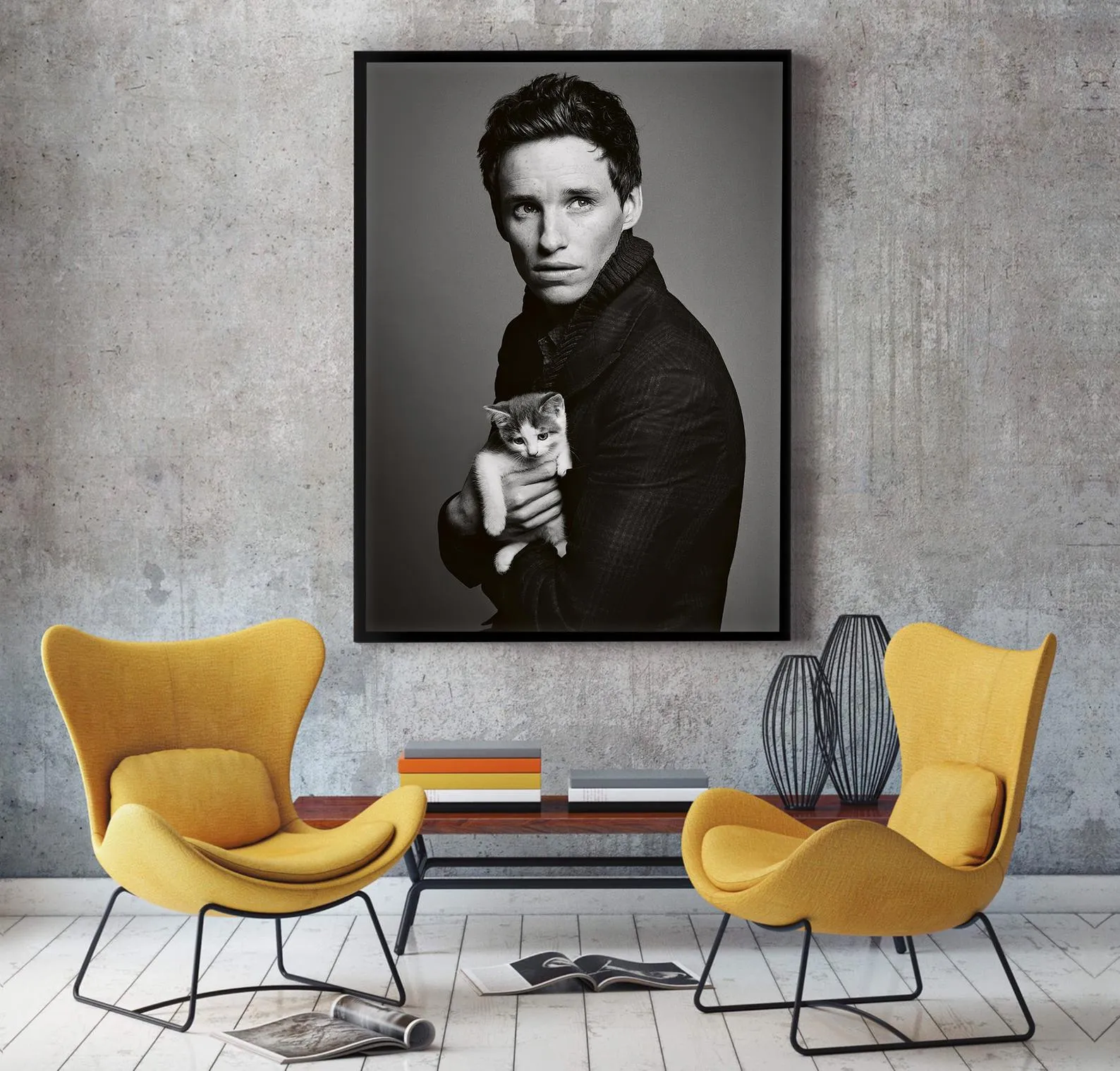 Eddie Redmayne Poster, Harry Potter Art, Newt Scamander Art, Home Decor, Custom Poster, Canvas Poster, Rolled Canvas, Home Decoration