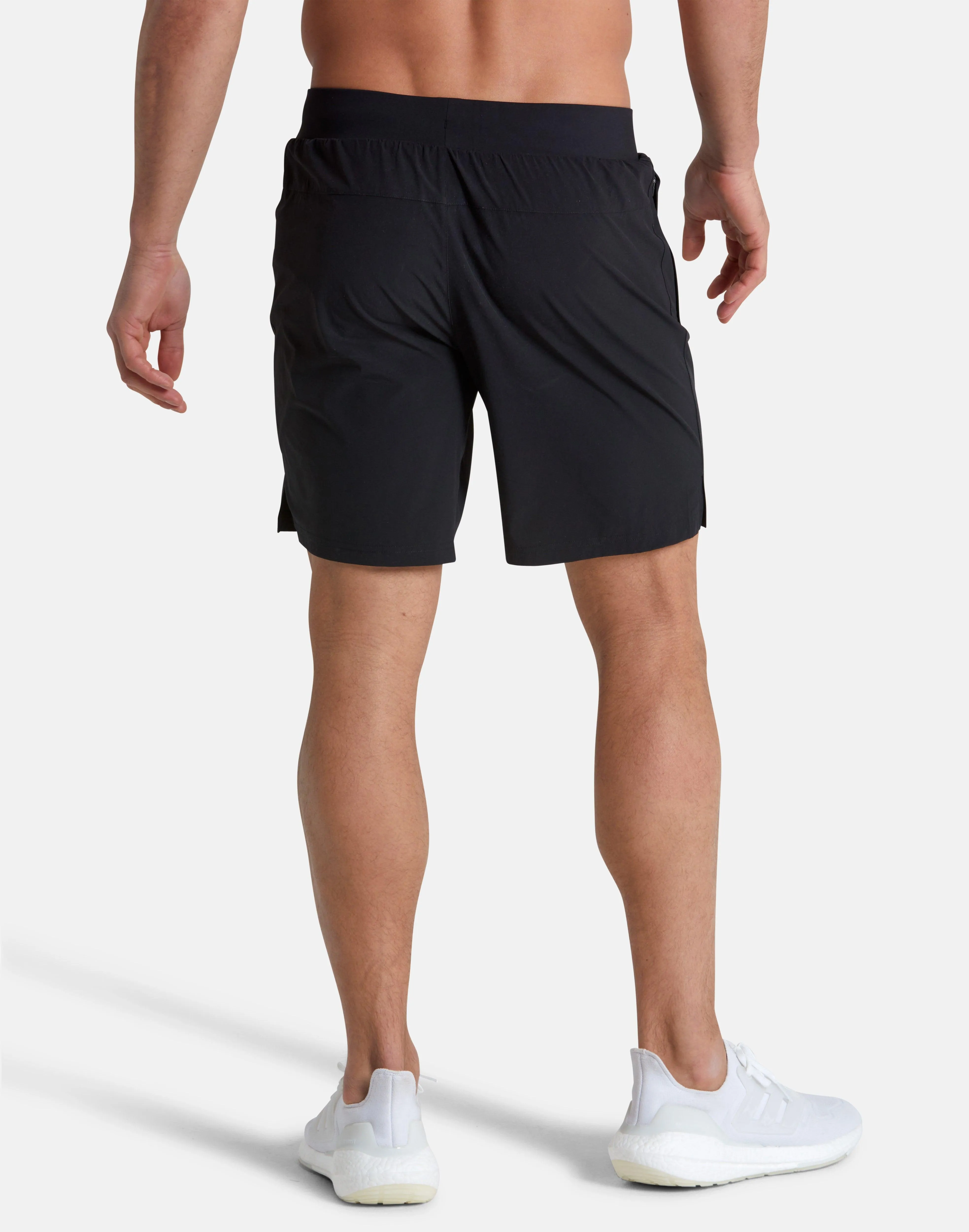 Essential 8" Shorts in Black