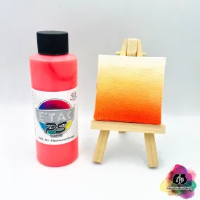 E'TAC Fluorescent Orange Airbrush PS Paint