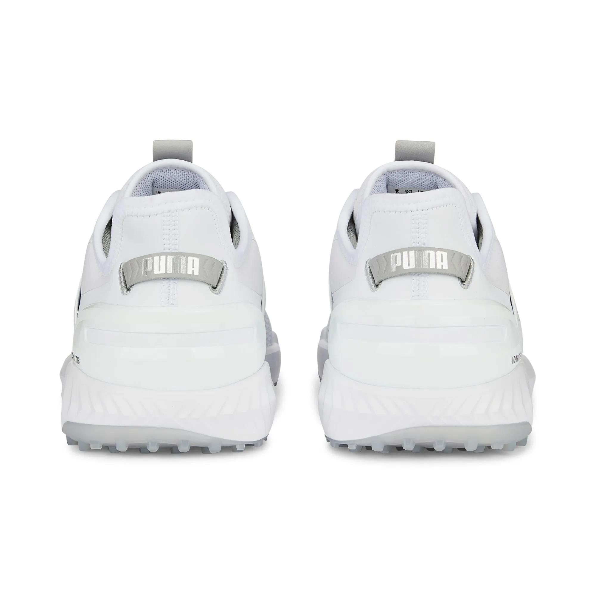 IGNITE ELEVATE Spikeless Golf Shoes | Puma White / Puma Silver