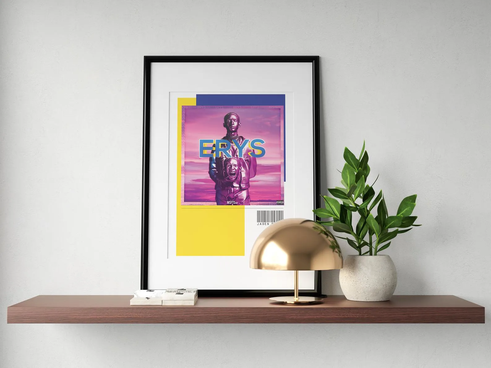 Jaden Smith Erys Poster, Custom Music Print, Music Poster, Custom Poster, Home Decor, Wall Hangings, Actor And Rapper Jaden Smith