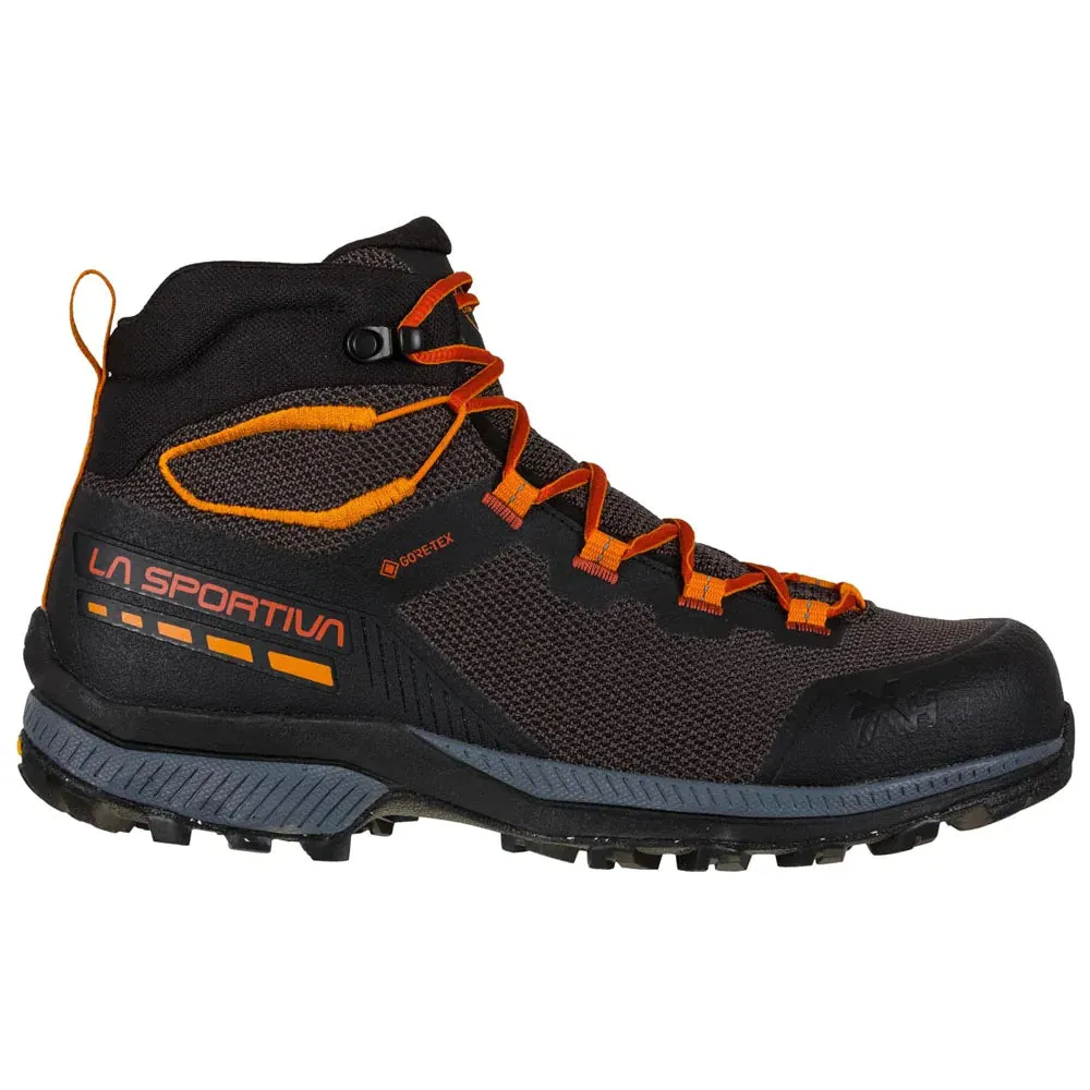 La Sportiva TX Hike Mid GTX Hiking Boot (Men's) Carbon/Saffron