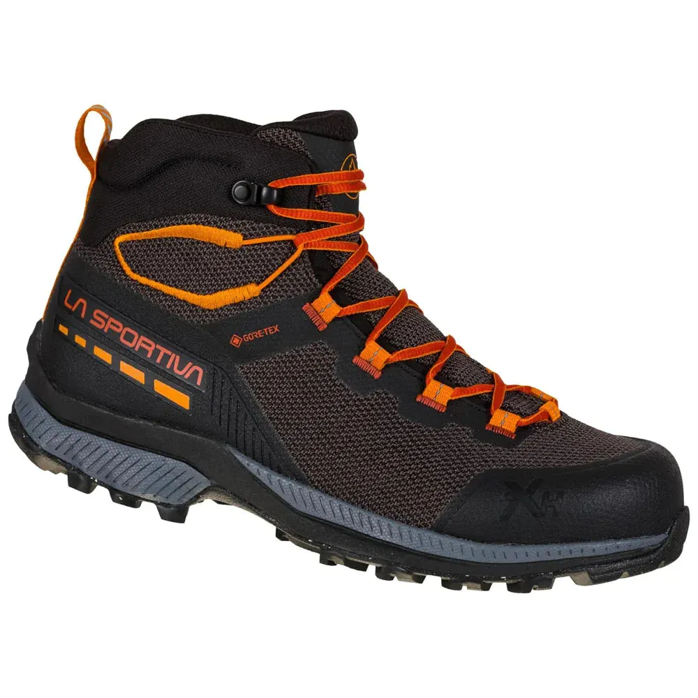 La Sportiva TX Hike Mid GTX Hiking Boot (Men's) Carbon/Saffron