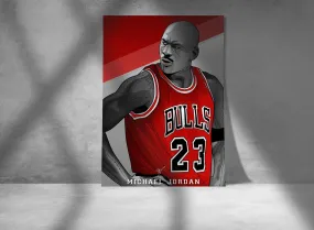 Michael Jordan Custom Poster. Michael Jodan Rolls, Custom Sport, Home decor, Wall Hanging