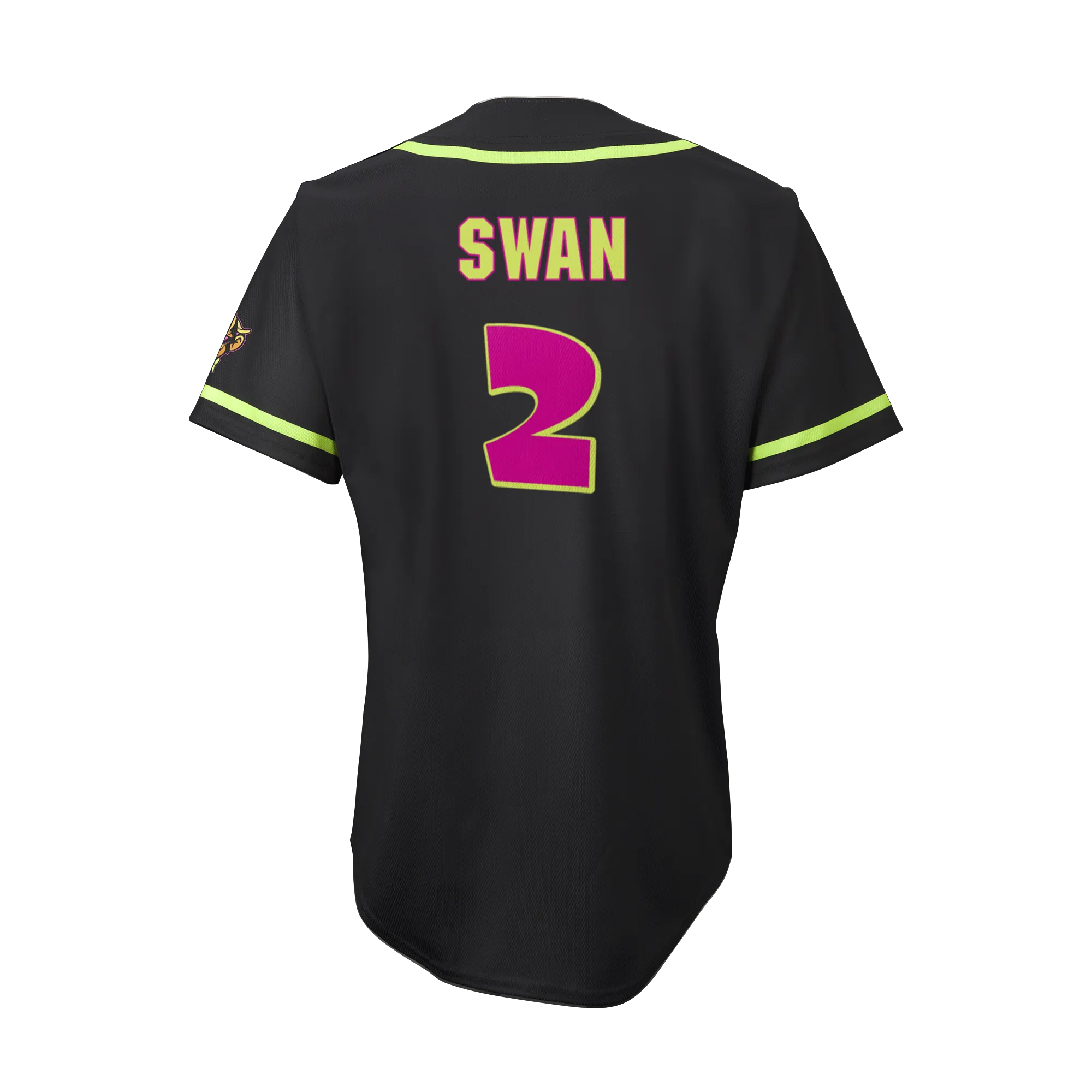 Party Animals Jason Swan #2 EvoShield Jersey - Black