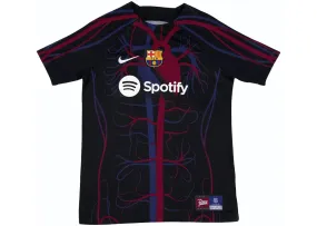 Patta X Barcelona FC Culers Del Món Kids Pre-Match Jersey Black/White