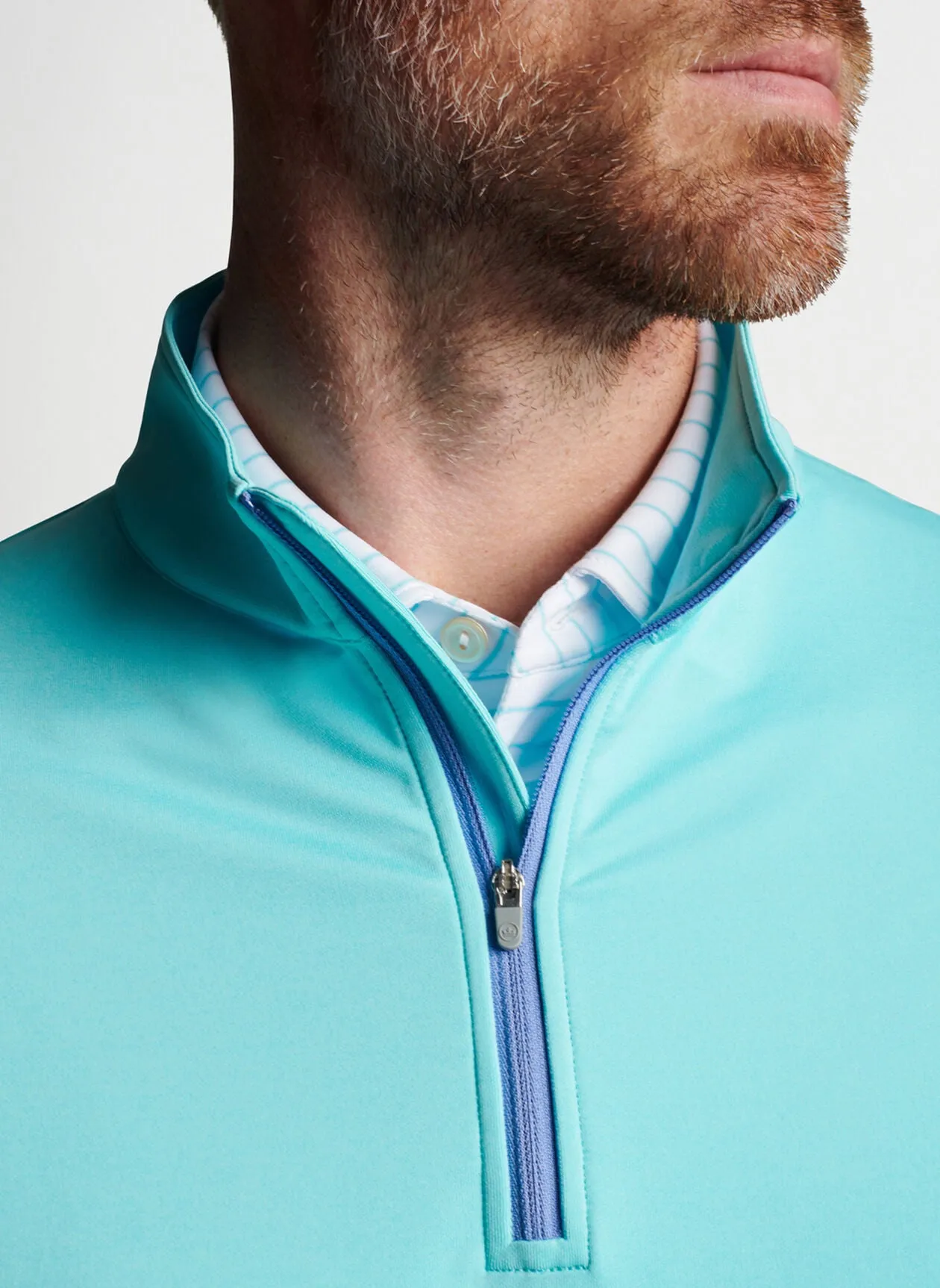 Peter Millar Perth Melange Performance Quarter-Zip