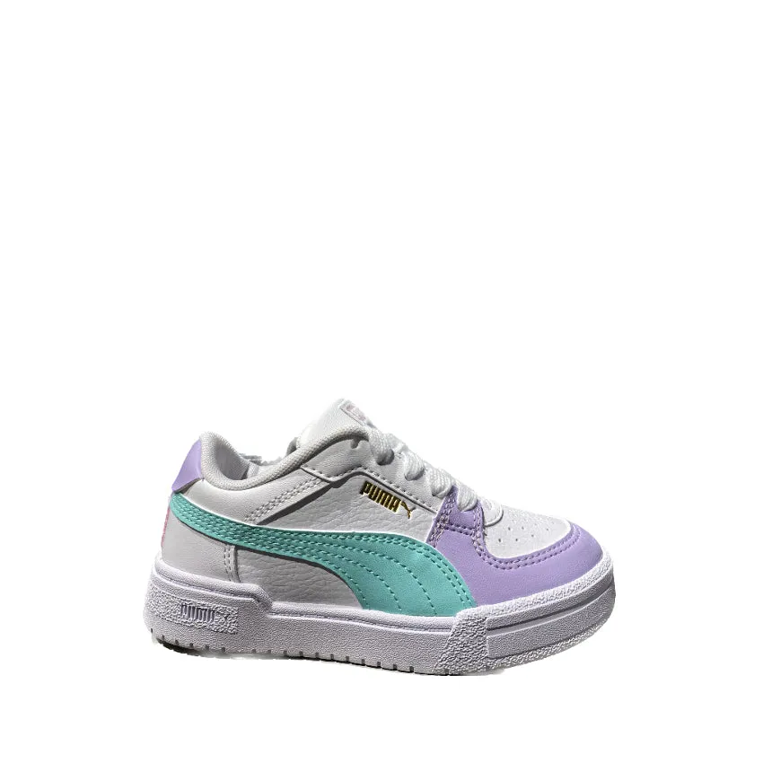 PUMA SNEAKERS 392005 02 CA PRO BLOCK PS BIANCO-VIOLA-MENTA