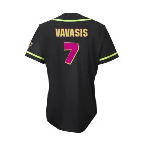 YOUTH Party Animals Mike Vavasis #7 EvoShield Jersey - Black